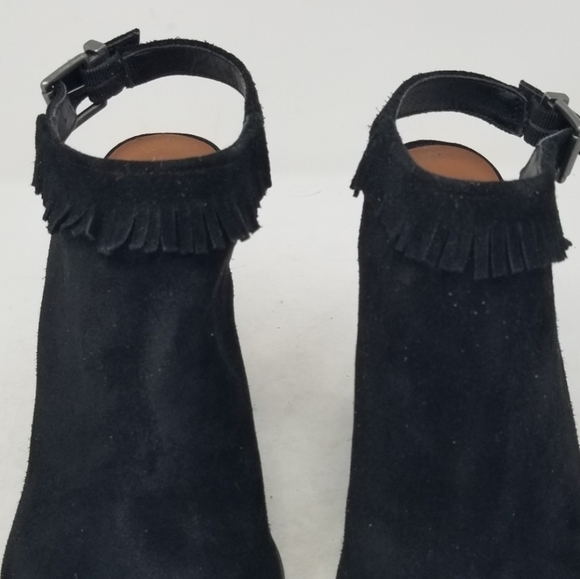 Lucky Brand Black Suede - Picture 6 of 9